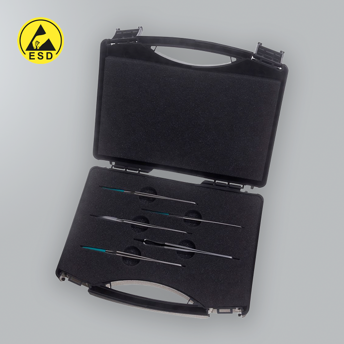 Erem Premium Tweezers 3500TP - 5 Piece ESD (E-3500TP) Erem Premium Tweezers 3500TP - 5 Piece ESD (E-3500TP)